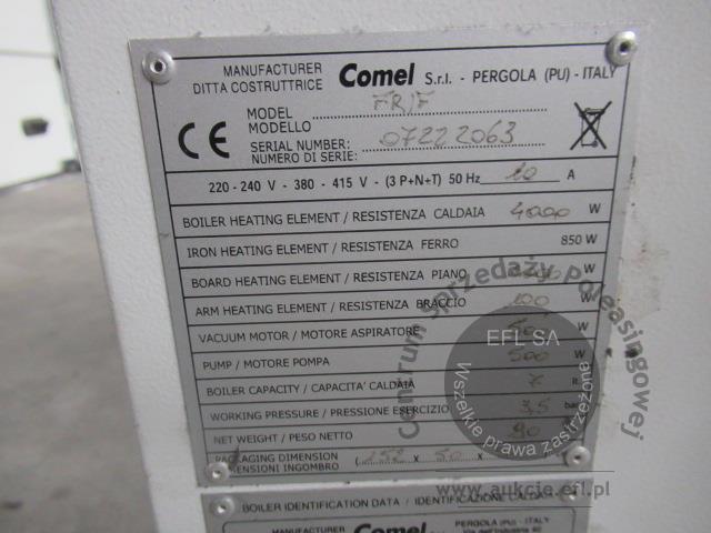 12 - Przemysłowy stół do prasowania COMEL s.r.l  2022r.