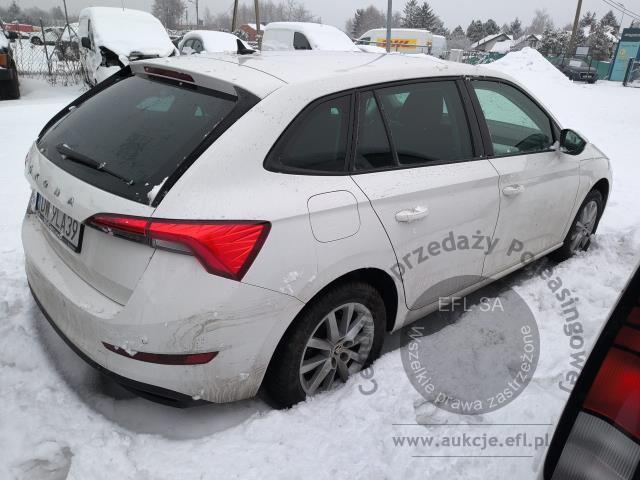 3 - Skoda Scala 1.6 TDI SCR Ambition DSG 2020r. DW9LA39 USZKODZONY Pojazd znajduje się w firmie ARCTOS GROUP sp. z o.o. Al. Krakowska 7, 02-183 Warszawa