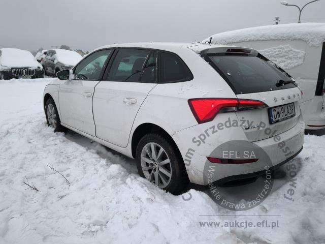 4 - Skoda Scala 1.6 TDI SCR Ambition DSG 2020r. DW9LA39 USZKODZONY Pojazd znajduje się w firmie ARCTOS GROUP sp. z o.o. Al. Krakowska 7, 02-183 Warszawa
