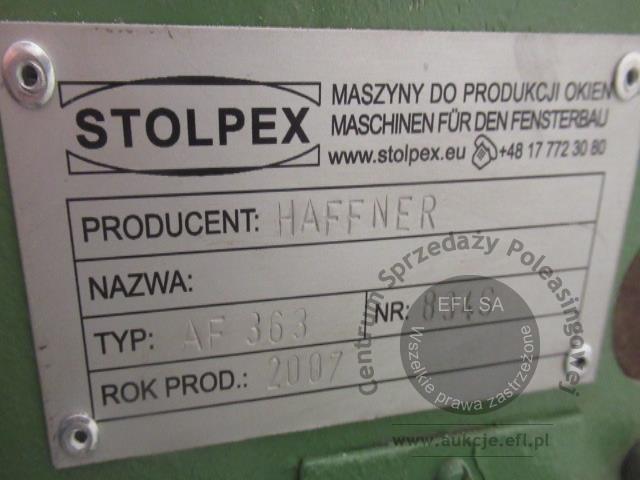 76 - Elementy linii do produkcji okien wg specyfikacji