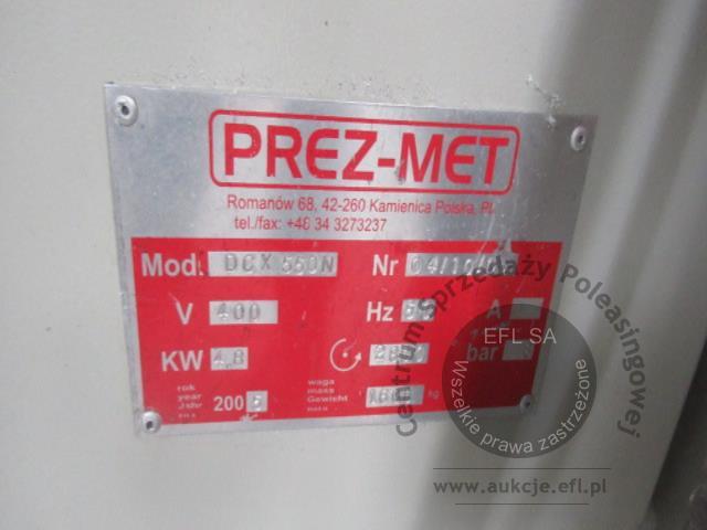 84 - Elementy linii do produkcji okien wg specyfikacji