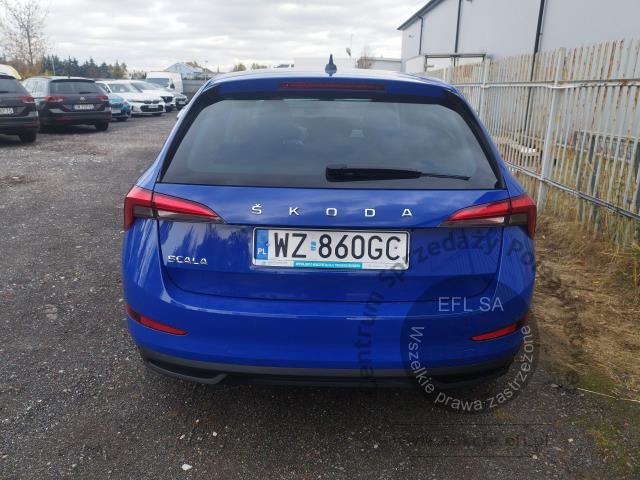 6 - Skoda Scala 1.0 TSI Ambition DSG 2023r. WZ860GC UWAGA!! Pojazd znajduje się w firmie Arctos Sp. z o.o. Warszawa, Al. Krakowska 7, 02-183 Warszawa