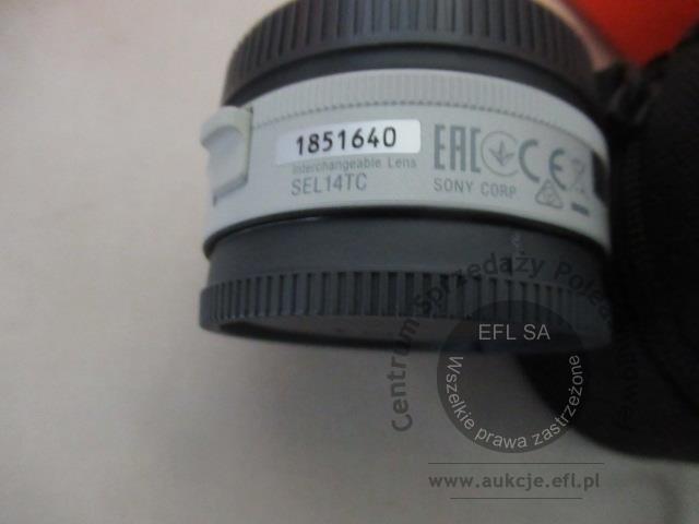 19 - Zestaw obiektywów SONY wg zestawienia