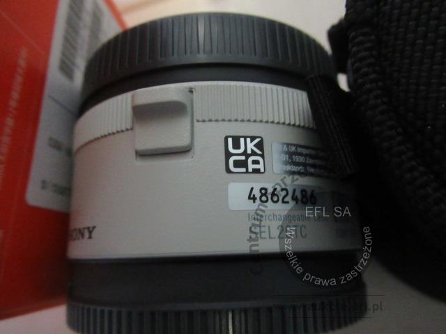 22 - Zestaw obiektywów SONY wg zestawienia