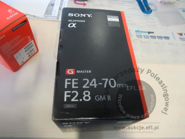 26 - Zestaw obiektywów SONY wg zestawienia