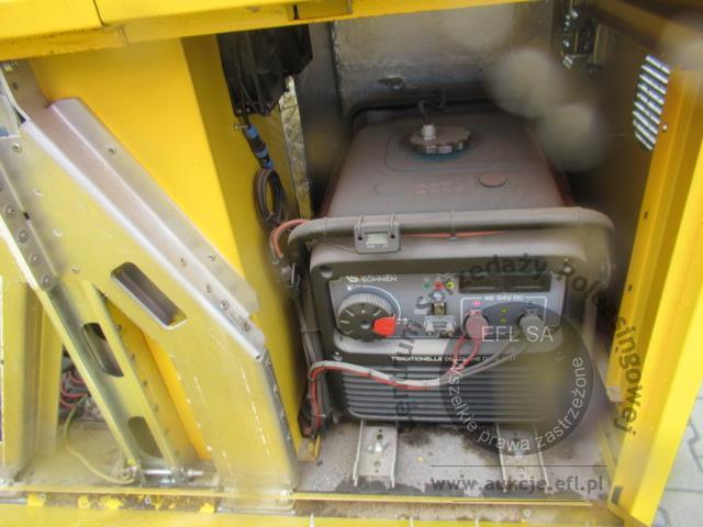 30 - Wieża monitoringu iCam DefenderTower PowerMAX + przyczepka JEGGER JG0751 2024r.