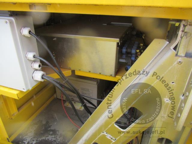 32 - Wieża monitoringu iCam DefenderTower PowerMAX + przyczepka JEGGER JG0751 2024r.