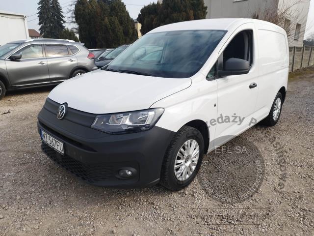 1 - Volkswagen Caddy Cargo 2.0 TDI 2022r. WZ567FU  UWAGA!! Pojazd znajduje się w lokalizacji: Janki, Al. Krakowska 52, 05-090 Janki