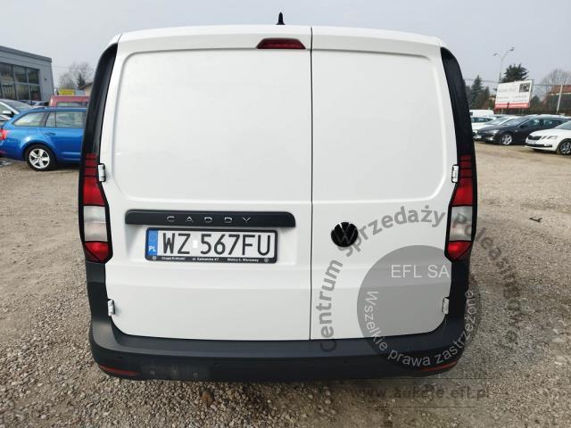 4 - Volkswagen Caddy Cargo 2.0 TDI 2022r. WZ567FU  UWAGA!! Pojazd znajduje się w lokalizacji: Janki, Al. Krakowska 52, 05-090 Janki