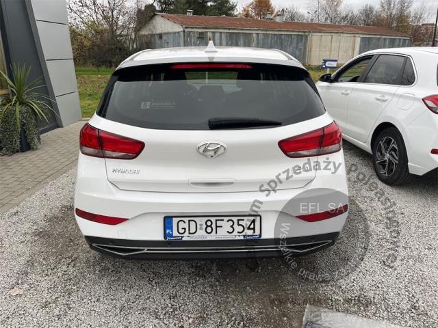 3 - Hyundai  i30  2022r. GD8F354 Pojazd znajduje się w firmie MDM AUTO sp. z o.o. ul. Zawodników 1, 80-729 Gdańsk