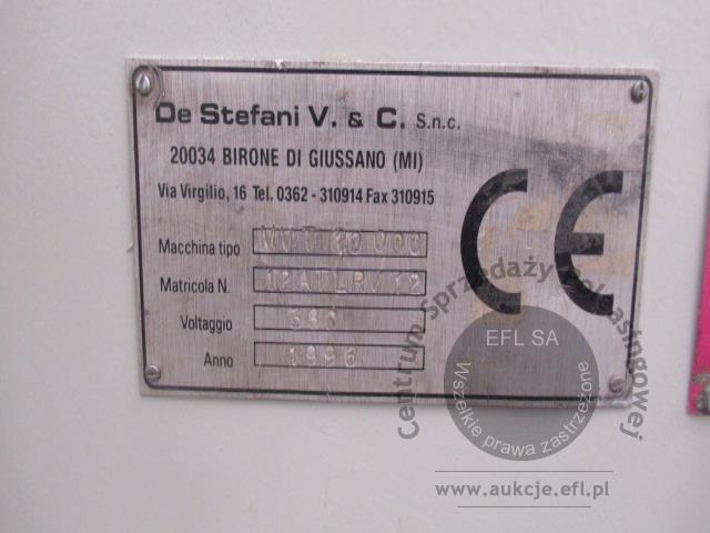 6 - Szlifierka De Stefani MVT 10000 1996r.