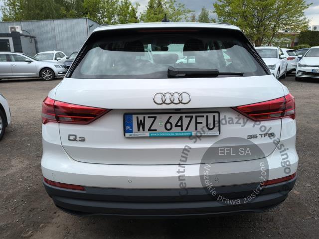 5 - AUDI Q3 35 TFSI mHEV S tronic 2023r. WZ647FU Pojazd znajduje się w firmie ARCTOS GROUP sp. z o.o. Al. Krakowska 7, 02-183 Warszawa