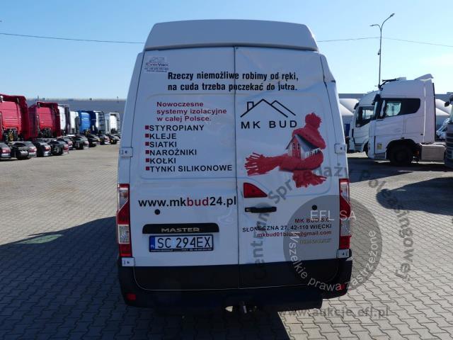 5 - RENAULT MASTER 2.3 145KM FURGON 2022r.