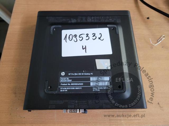 3 - Komputer HP Pro Mini 260 G9 z monitorem HP M27fe