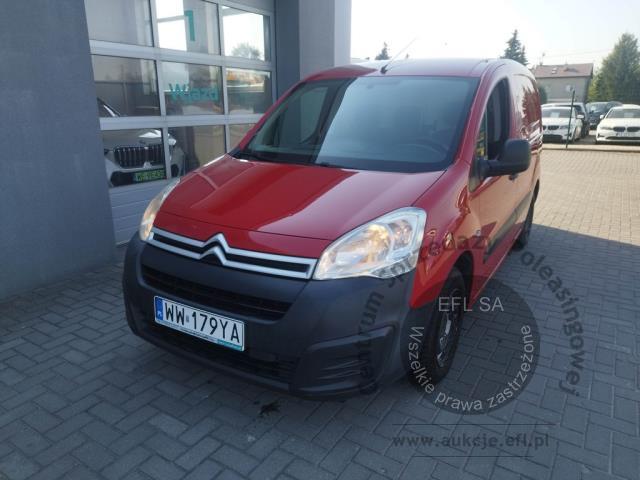 1 - Citroen Berlingo Van 1.6 BlueHDi L1 Fe 2017r. WW179YA UWAGA!! Pojazd znajduje się w lokalizacji: Janki, Al. Krakowska 52, 05-090 Janki