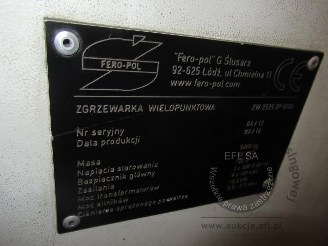 33 - Elementy linii do produkcji paneli ogrodzeniowych