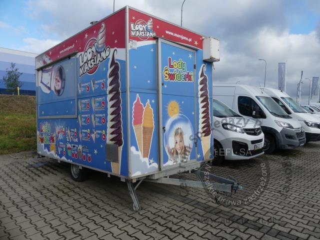 2 - Przyczepa gastronomiczna "LODY" STAVAL WATER 750 2015r.