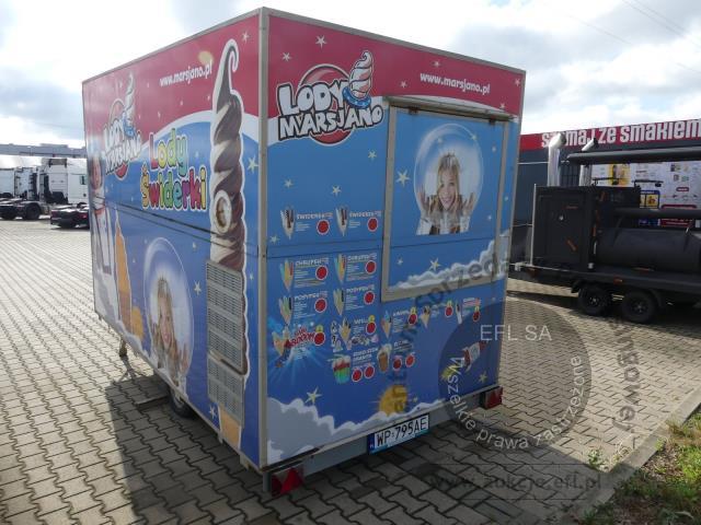 3 - Przyczepa gastronomiczna "LODY" STAVAL WATER 750 2015r.