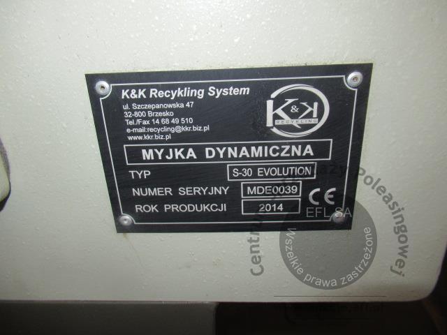 20 - Myjka dynamiczna S-30 Tandem Evolution 2014r.