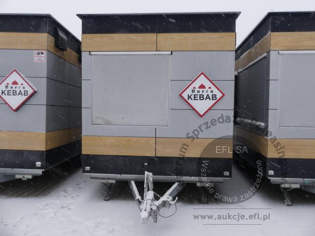 2 - Przyczepa gastronomiczna &quot;KEBAB&quot; Niewiadów B3500 2021r.