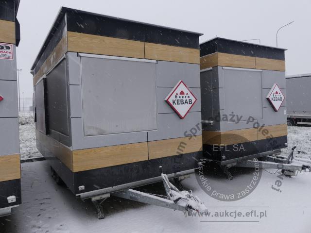 3 - Przyczepa gastronomiczna &quot;KEBAB&quot; Niewiadów B3500 2021r.