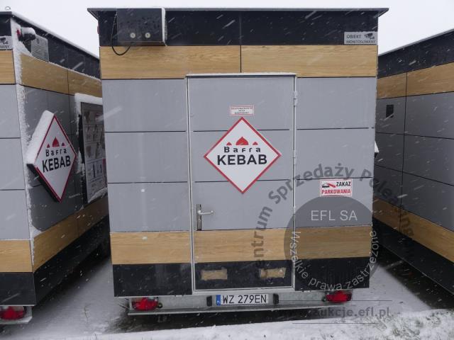 4 - Przyczepa gastronomiczna &quot;KEBAB&quot; Niewiadów B3500 2021r.