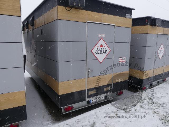 5 - Przyczepa gastronomiczna &quot;KEBAB&quot; Niewiadów B3500 2021r.
