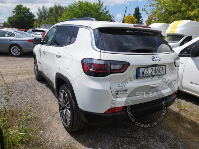 4 - Jeep Compass 1.3 T4 PHEV 4xe Limite 2022r. WZ246GH UWAGA!! Pojazd znajduje się w lokalizacji: Warszawa, Al. Krakowska 7, 02-183 Warszawa