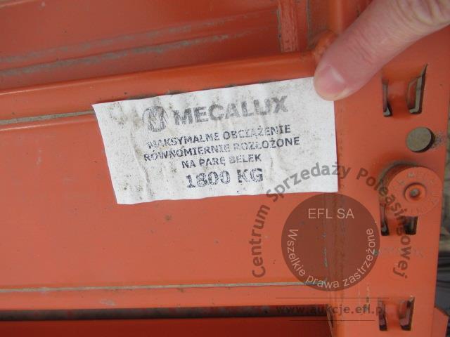 41 - Regały magazynowe MECALUX wg specyfikacji