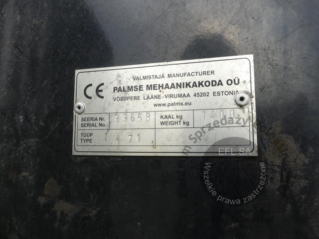 11 - Przyczepa samozaładowcza do transportu drewna PALMS 11UX 2025r.