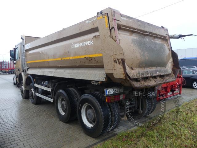 15 - MERCEDES - BENZ / KH - KIPPER ACTROS 4141 AK 8X8 2010r.