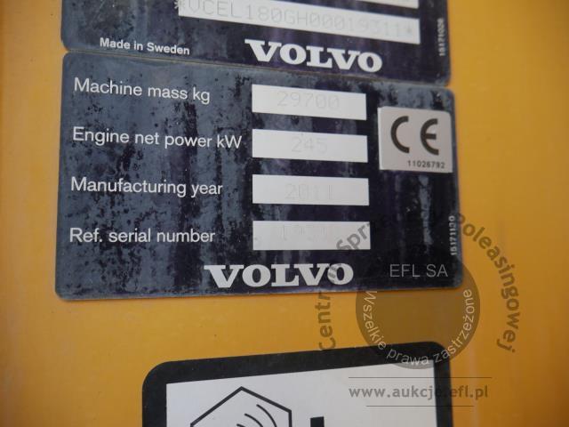 25 - Ładowarka kołowa Volvo L180G 2011r.
