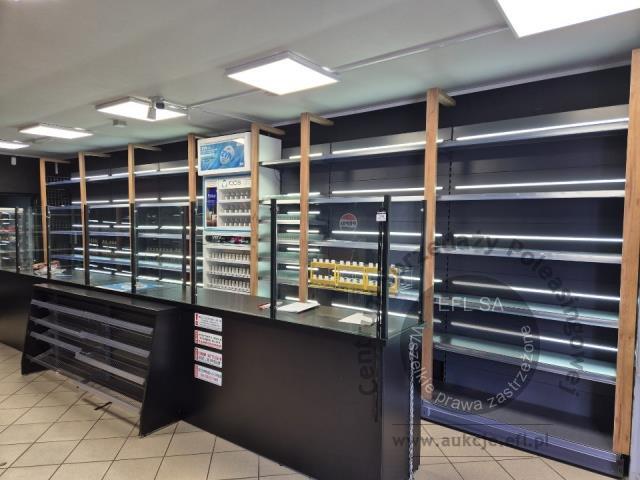 2 - Regały metalowe i lada sprzedażowa wg specyfikacji