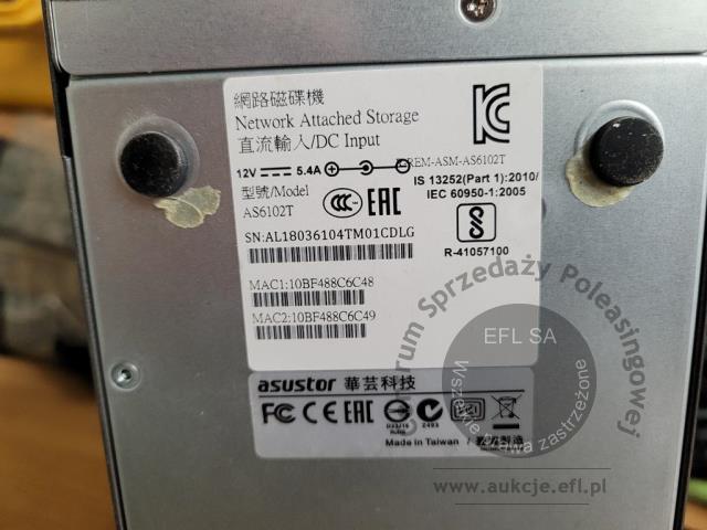 4 - Macierz dyskowa Asustor AS6102T