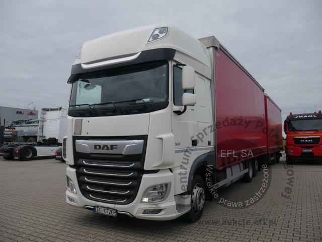 1 - DAF XF 480 FAR 6X2 AUTOMAT 2020r., REDOS PRT04-2 CURT TRAIL 2020r.