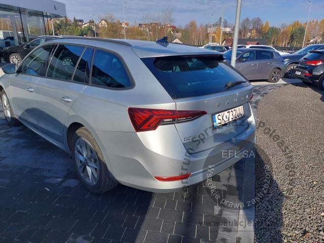 3 - Skoda  Octavia 2.0 TDI Ambition 2021r. SK732UU Pojazd znajduje się w firmie AACAR sp. z o.o. Jawornik 90, 32-400 Myślenice