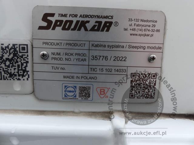 27 - IVECO / ROMCAR DAILY 35S18 3.0 CHŁODNIA FRCX 2022r.