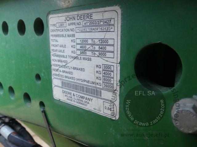 19 - Ciągnik rolniczy JOHN DEERE 6170R 2013r.
