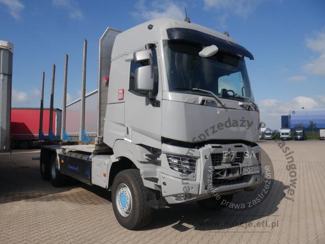 2 - Ciężarówka do transportu drewna RENAULT / VP K520 DE13 6X6 MEDIUM 2024r.