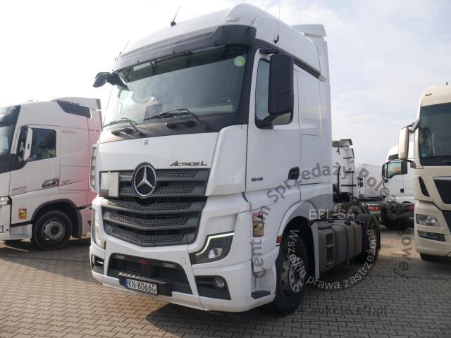 1 - MERCEDES BENZ ACTROS L 1845 BLUETEC 6 4X2 2022r.