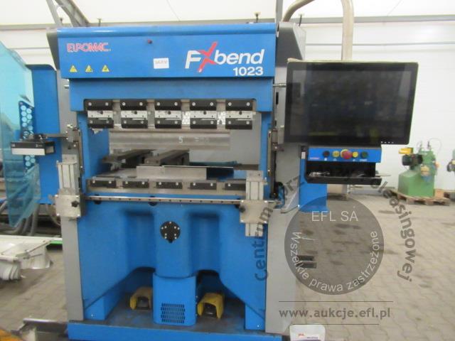1 - Elektryczna prasa krawędziowa EUROMAC FX BEND 1023  2021r.