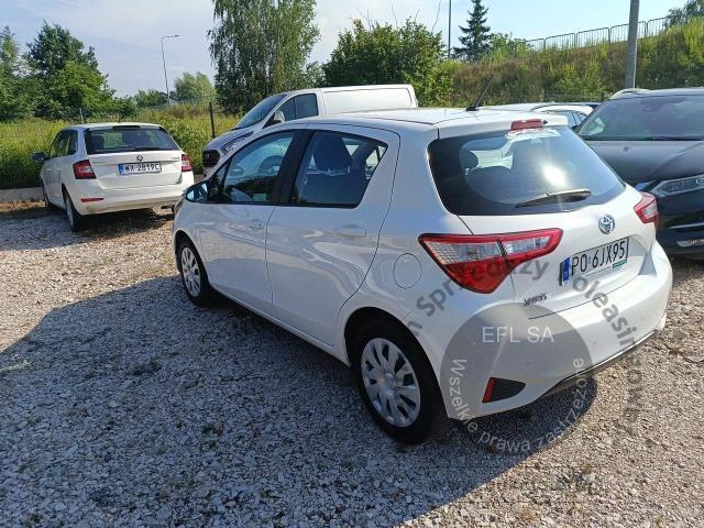 3 - TOYOTA YARIS 1.0 Active 2018r. PO6JX95 UWAGA!! Pojazd znajduje się w lokalizacji: Janki, Al. Krakowska 52, 05-090 Janki