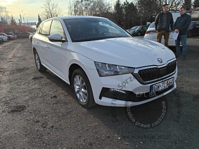 5 - Skoda  Scala 1.6 TDI SCR Ambition DSG 2020r. DW7LA64 Pojazd znajduje się w firmie ARCTOS GROUP sp. z o.o. Al. Krakowska 7, 02-183 Warszawa
