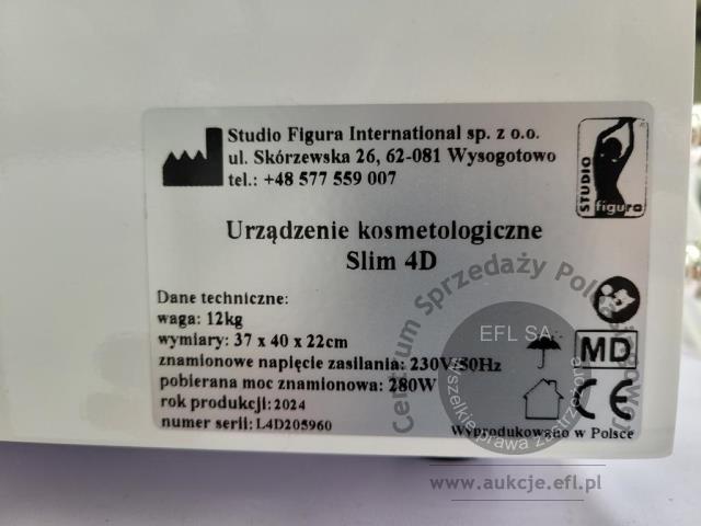 8 - Urządzenie kosmetyczne SLIM 4D 2024r.