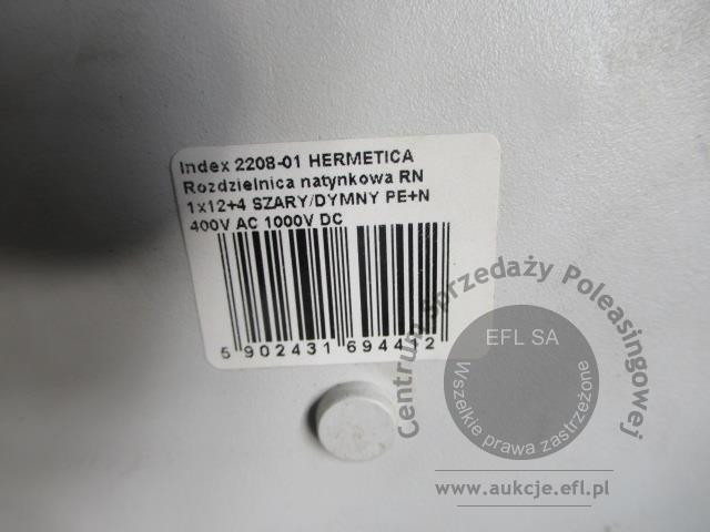22 - Elementy instalacji fotowoltaicznej wg zestawienia