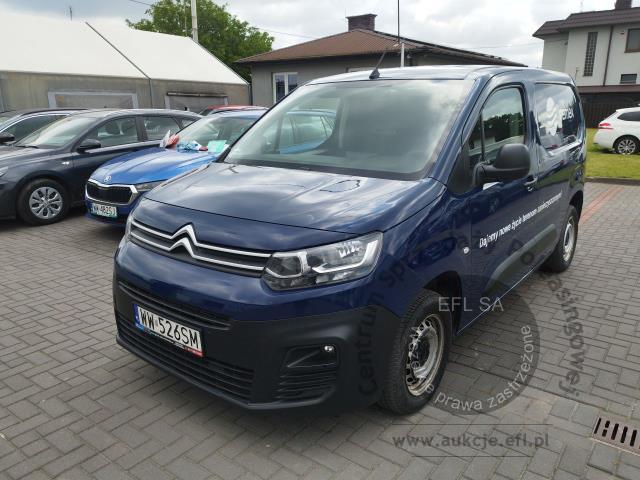 1 - Citroen Berlingo Van 1.5 BlueHDi M Clu 2021r. WW526SM UWAGA!! Pojazd znajduje się w lokalizacji: Warszawa, Al. Krakowska 7, 02-183 Warszawa