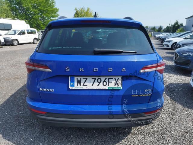 4 - SKODA Karoq 2.0 TDI SCR 4x4 Ambition 2023r. WZ796FX Pojazd znajduje się w firmie ARCTOS GROUP sp. z o.o. Al. Krakowska 7, 02-183 Warszawa