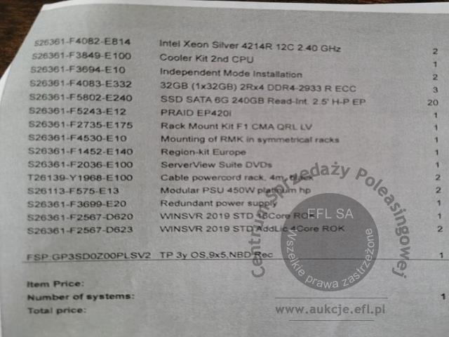12 - Serwer Fujitsu D30