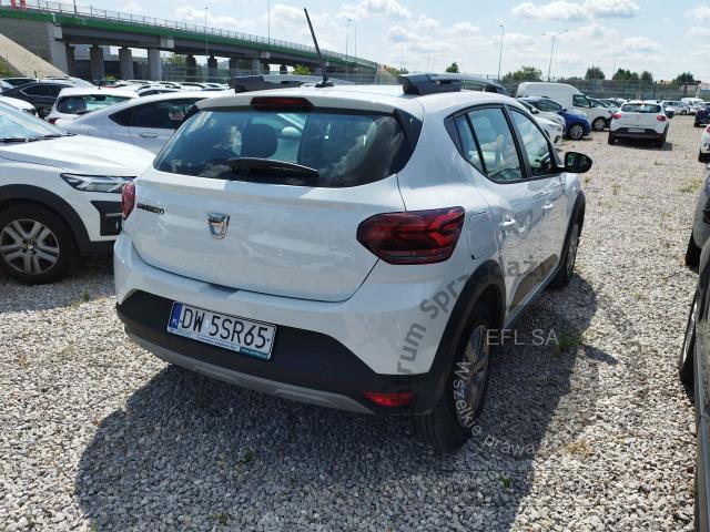 2 - Dacia Sandero Stepway 1.0 TCe Comfor 2022r. DW5SR65 UWAGA!! Pojazd znajduje się w lokalizacji: Katowice 40-689, Małachowskiego 16