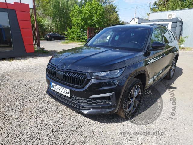 1 - Skoda Kodiaq 2.0 TDI 4x4 Sportline 2022r. WND9003A Pojazd znajduje się w firmie ARCTOS GROUP sp. z o.o. Al. Krakowska 7, 02-183 Warszawa